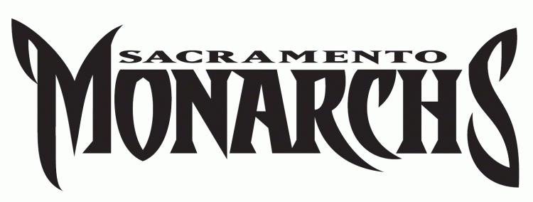 Sacramento Monarchs 1997-2010 Wordmark Logo iron on transfers for T-shirts